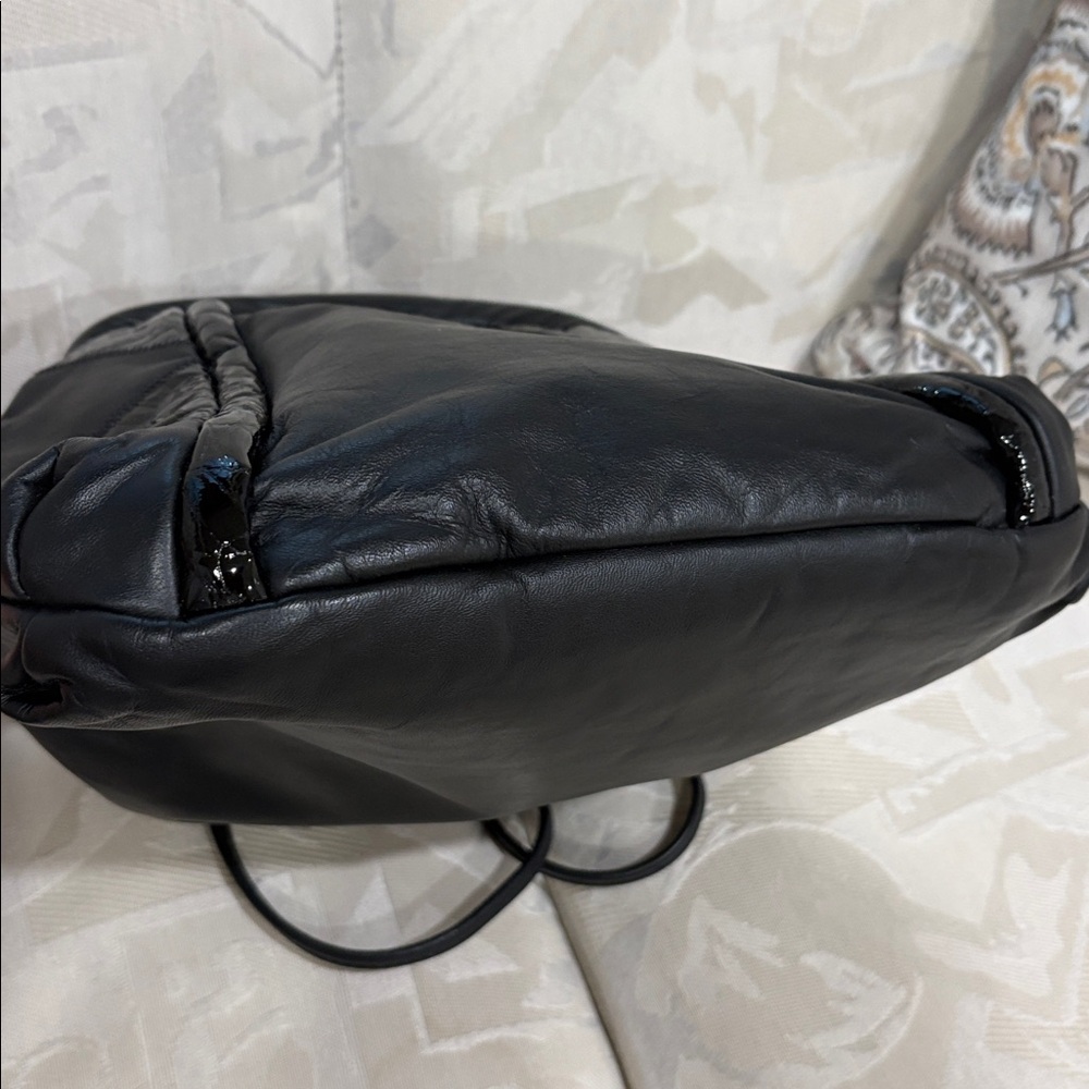 Park Avenue Int VTG genuine leather Classic Black Women’s Shoulder clutch bag - Picture 12 of 14